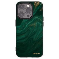 Silikónový čierny obal pre Apple iPhone 15 Pro - Green