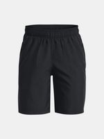 Under Armour UA Woven Graphic Kinder Shorts Schwarz