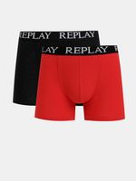 Replay Boxershorts 2 Stück Schwarz