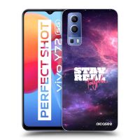 Silikónový čierny obal pre Vivo Y72 5G - Stay Real