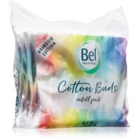 Bel Face & Body Rainbow kokvilnas ausu kociņi 160 gab.
