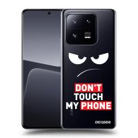 Silikónový prehľadný obal pre Xiaomi 14 Pro - Angry Eyes - Transparent