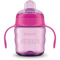 Philips Avent Classic skodelica z ročaji 6m+ Girl 200 ml