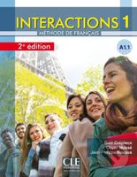 Interactions 1 - Niveau A1.1 - Livre de l´éleve + Audio téléchargeable en ligne - 2eme édition - kniha z kategorie Jazykové učebnice a slovníky
