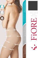 Hladké zeštíhlující silonky Fiore Total Slim 20 DEN Černá 4-L