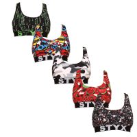 5PACK női melltartó Styx sport art multicolour (5IP8502379) M
