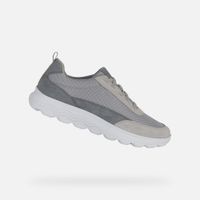 Light grey men's sneakers Geox Spherica - Men's