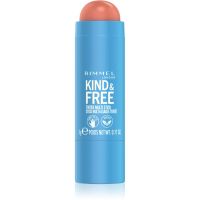 Rimmel Kind & Free multifunktionales Make-up für Augen, Lippen und Gesicht Farbton 002 Peachy Cheeks 5 g