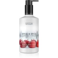 Scottish Fine Soaps Apple & Spice gel za prhanje za roke in telo 300 ml
