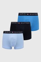 Tommy Hilfiger priliehavé boxerky pánske bavlnené s elastanom 3-pak