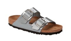 Birkenstock Arizona Big Buckle Birko-Flor Narrow Fit Ženy - Sandály Birkenstock - Sivá - 1021365-9 - Size: 9