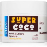 Olival SUPER Coco зволожуючий сорбет для тіла для прискорення засмаги 100 мл