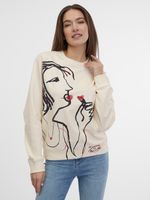 Desigual Maca 7 Sweatshirt Beige