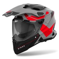 Moto přilba Airoh Commander 2 Reveal matná červená fluo L (59-60)