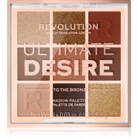 Makeup Revolution Ultimate Desire paleta sjenila za oči nijansa Into The Bronze 8,1 g