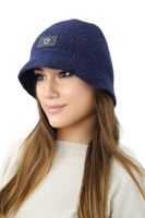 Kamea Woman's Hat K.23.010.12 Navy Blue