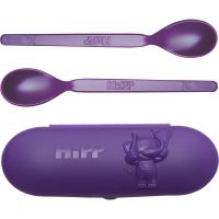 Hipp Spoons Set набір посуду Purple(у подорож)