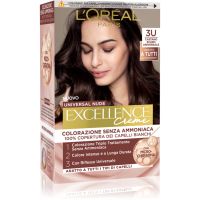 L’Oréal Paris Excellence Universal Nudes permanentna barva za lase odtenek 3U Castano Scuro Universale 1 kos