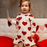 Eevi SUKIENKA LOVE BIAŻY DRUK