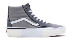 Vans SK8-Hi Reconstruct - Pánske - Tenisky Vans - Sivé - VN0005UKGRY - Veľkosť: 41