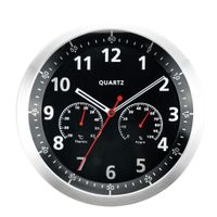 Ambia Home NÁSTENNÉ HODINY, červená, čierna, biela, 34,7 cm