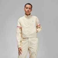 Jordan Flight Wmns Woven Jacket Beach - Dámske - Bunda Jordan - Hnedé - DQ4625-234 - Veľkosť: XL