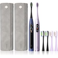 Oclean X Pro Digital Set Zahnpflege-Set Purple & Dark Blue
