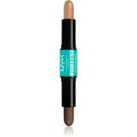 NYX Professional Makeup Wonder Stick Dual Face Lift dupla végű kontur ceruza árnyalat 05 Medium Tan 2x4 g