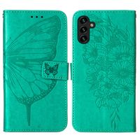 ART BUTTERFLY Ovitek za denarnico Samsung Galaxy A54 5G zelen