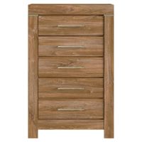 Welnova KOMODA, farba duba, 70/110/45 cm