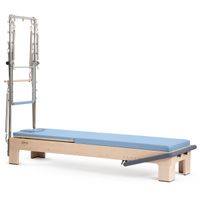 Elina Pilates Elite Advanced Reformer s tornjem, sprava za pilates od javorova drva, 238 × 81,4 cm Boja: Ocean Blue