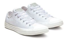 Converse Chuck Taylor All Star White Monochrome Unisex - Tenisky Converse - Biela - 1U647-8.5UK - Size: 8.5