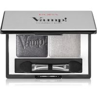 PUPA Milano Vamp! Compact Duo Eyeshadow duo očné tiene odtieň 009 - Silver Stone 2.2 g
