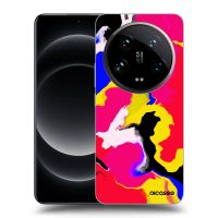 Silikónový čierny obal pre Xiaomi 14 Ultra - Watercolor