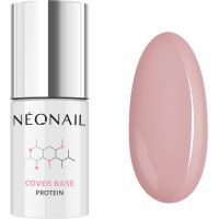 NEONAIL Cover Base Protein bázis lakk zselés műkörömhöz árnyalat Natural Nude 7,2 ml