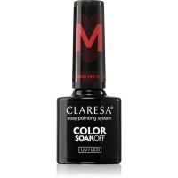 Claresa SoakOff UV/LED Color Kiss Me lac de unghii sub forma de gel culoare KISS ME 5 5 g