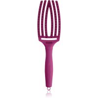 Olivia Garden Fingerbrush ThinkPink plochá kefa Bright Pink 1 ks