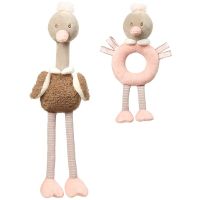 BabyOno Have Fun Ostrich McKnox Family βελούδινο παιχνίδι 2 τμχ
