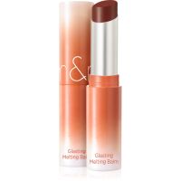 rom&nd Glasting Melting Balm balsam do ust nawilżający i dodający blasku odcień 15 Pecan Brew 3.5 g