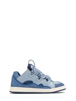 Curb Leather Lace-up Sneakers