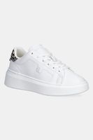 Kožené tenisky Tommy Hilfiger ANIMAL PRINT PLATFORM SNEAKER