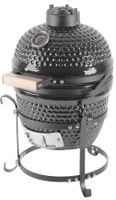 Gril BBQ Kamado Egg 13", priemer 27 cm, 35x40,5x55 cm, gril. výška 34,5 cm, čierny