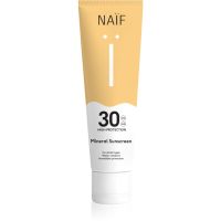 Naif Sun Mineral Sunscreen SPF 30 ochranný krém na opaľovanie SPF 30 vodeodolný 100 ml