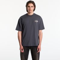 T-shirt AllSaints Pentacle Ss Crew Graphic T-Shirt Washed Black S