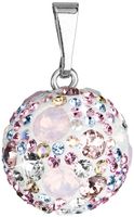 Evolution Group - Pavona Stříbrný přívěsek s krystaly Swarovski 34081.3 Magic rose