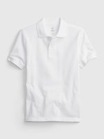 White Boys' Kids Polo Shirt Organic Catton GAP