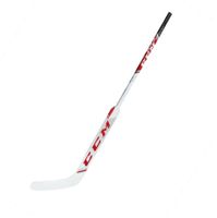 Brankárska hokejka CCM EFlex 4 SR, biela, Senior, 27", L, P4