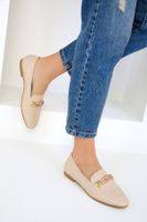 Soho Beige Women's Flats 18888