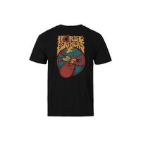HORSEFEATHERS Triko Fortune Teller - black BLACK velikost XL