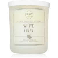 DW Home Signature White Linen lumânare parfumată 434 g